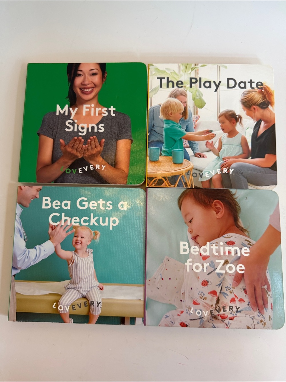 Lot of Lovevery books